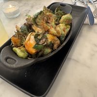 Choux de Bruxelles en entrée   at LOV - McGill in Montreal