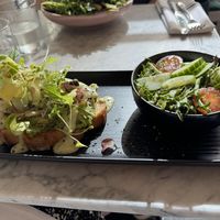Avocado toast  at LOV - McGill in Montreal