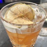 Mocktail chaï pomme 🍎   at LOV - McGill in Montreal