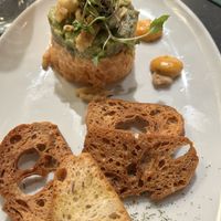 Tartare de somon 🥑   at LOV - McGill in Montreal