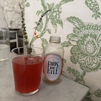 Hibiscus Chai Kombucha  at LOV - McGill in Montreal