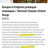 LAIT DE VACHE NON VÉGANE!!!  at LOV - McGill in Montreal