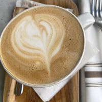 Oat latte  at LOV - McGill in Montreal