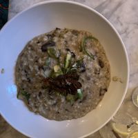 Mushroom risotto  at LOV - McGill in Montreal