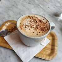 Cappucino lait d'avoine at LOV - McGill in Montreal