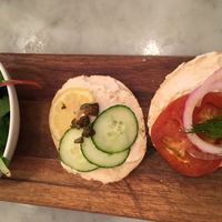 The Lox Bagel at LOV - McGill in Montreal