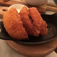 Onion rings at LOV - McGill in Montreal