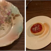 mignardise and dessert at Avelo in Toronto