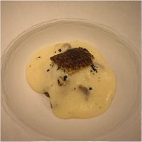 3rd course, 4th course, 2nd amuse-bouche at Avelo in Toronto