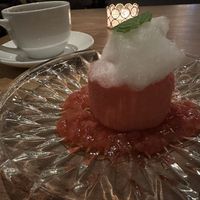 Dessert: Strawberry, Pecan  at Avelo in Toronto