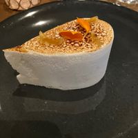 Dessert!  Vegan meringue shell  at Avelo in Toronto