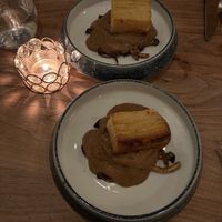 Cinnamon cap mushrooms, mushroom mousse, kohlrabi dauphinoise  at Avelo in Toronto