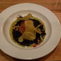 Beluga lentils at Avelo in Toronto