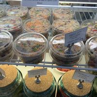 Vegan deli at Lucy's Market in Soldotna
