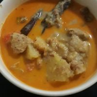 Massaman at Vegan Heaven in Chiang Mai