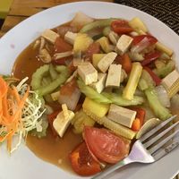 Sweet and sour at Vegan Heaven in Chiang Mai