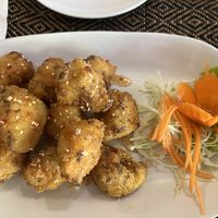 Cauliflower wings at Vegan Heaven in Chiang Mai