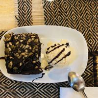 Brownie at Vegan Heaven in Chiang Mai