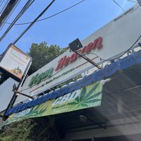 Sign   at Vegan Heaven in Chiang Mai