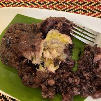 Inside of the dessert    at Vegan Heaven in Chiang Mai