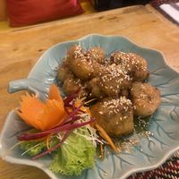 Cauliflower wings  at Vegan Heaven in Chiang Mai