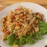 Papaya salad 🥬🥕  at Vegan Heaven in Chiang Mai