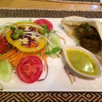 Felafel. at Vegan Heaven in Chiang Mai