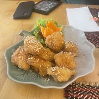 Cauliflower spicy   at Vegan Heaven in Chiang Mai