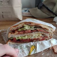 BLT at Vegan Heaven in Chiang Mai