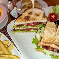 BLT at Vegan Heaven in Chiang Mai