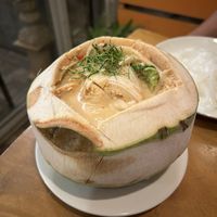 Hor Muk curry  at Vegan Heaven in Chiang Mai