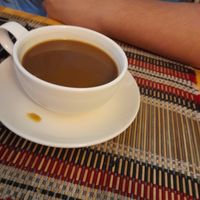 Coffee at Vegan Heaven in Chiang Mai