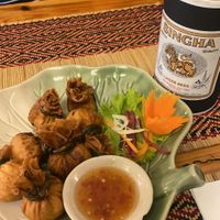 Money bags   at Vegan Heaven in Chiang Mai