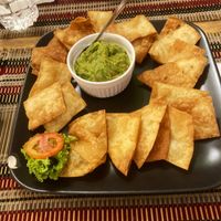 Guacamole at Vegan Heaven in Chiang Mai