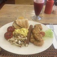 I’m an awful photographer but this was quality food!   at Vegan Heaven in Chiang Mai