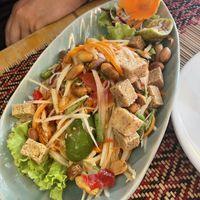 Papaya Salat  at Vegan Heaven in Chiang Mai
