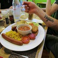 Breakfast! at Vegan Heaven in Chiang Mai