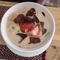 Duck (crispy) with curry at Vegan Heaven in Chiang Mai