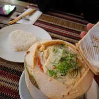 Coconut Curry at Vegan Heaven in Chiang Mai