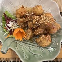 Cauliflower wings  at Vegan Heaven in Chiang Mai