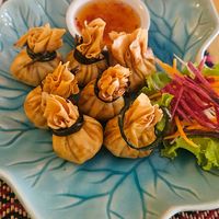 Money bags 💰 at Vegan Heaven in Chiang Mai