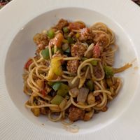 Spaghetti Bolognase at Vegan Heaven in Chiang Mai