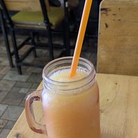 Apple Smoothie at Vegan Heaven in Chiang Mai