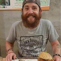 The best vegan chicken we’ve ever had!!! at Vegan Heaven in Chiang Mai