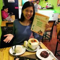 Delicious vegan dinner  at Vegan Heaven in Chiang Mai