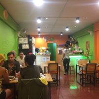 Inside  at Vegan Heaven in Chiang Mai