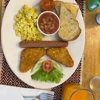 Vegan English Breakfast at Vegan Heaven in Chiang Mai