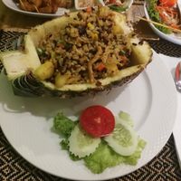 Pineapple Rice at Vegan Heaven in Chiang Mai