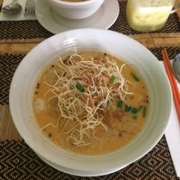 Kao soy  at Vegan Heaven in Chiang Mai
