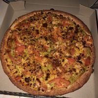 Vegan brimstone double size at Hell Pizza in Taupo